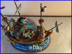 Disney World Collectible Peter Pan You Can Fly! Musical Snow Globe