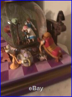 Disney beauty and the beast musical snow globe Something There 1991