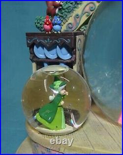 Disney globe Cinderella music box = once upon a dream