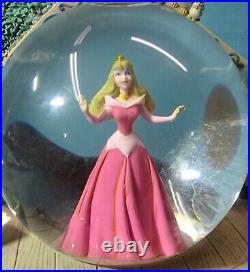 Disney globe Cinderella music box = once upon a dream