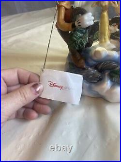 Disney musical snow globe rare-Mickey and the Beanstalk-1947-With Tags