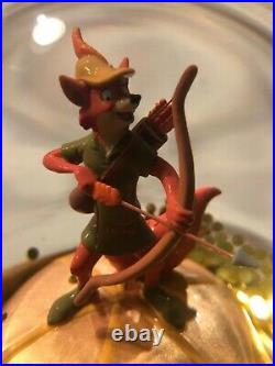 Disney's Exclusive 35th Anniversary Robin Hood Musical Snow Globe