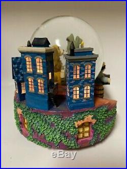 Disney's Lady and the Tramp Musical Snow Globe With Lights Bella Notte Rare 7