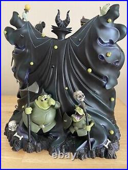 Disney's Musical Grim Grinning Ghosts Villains Snow Globe, Please Read