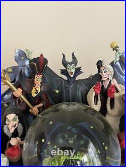 Disney's Musical Grim Grinning Ghosts Villains Snow Globe, Please Read