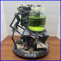 Disney's Nightmare Before Christmas JACK'S SCIENCE PROJECT Musical Water Globe