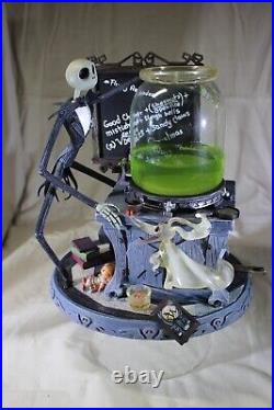 Disney's Nightmare Before Christmas JACK'S SCIENCE PROJECT Musical Water Globe