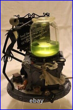 Disney's Nightmare Before Christmas JACK'S SCIENCE PROJECT Musical Water Globe