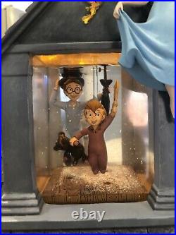 Disney's PETER PAN You Can Fly! Music snow globe Darling House Window RARE