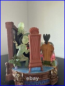 Disney's RARE Mickey and Friends Haunted Mansion Ride Musical Snow Globe Read