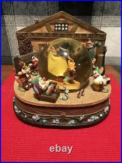 Disney's Snow White Musical Box Snow Globe