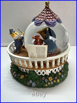 Disney's Winnie the Pooh Musical Snow Globe Eeyore Band Concert