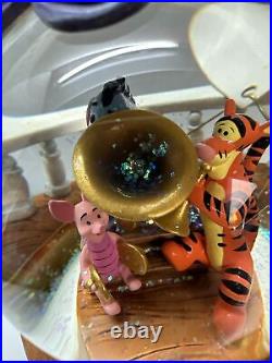 Disney's Winnie the Pooh Musical Snow Globe Eeyore Band Concert