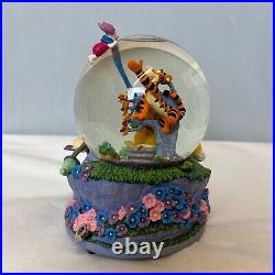 Disney's Winnie the Pooh and Friends Blustery Day Musical Snow Globe