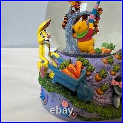 Disney's Winnie the Pooh and Friends Blustery Day Musical Snow Globe