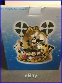 Disney snow globe music box Mickey figure Japan super rare