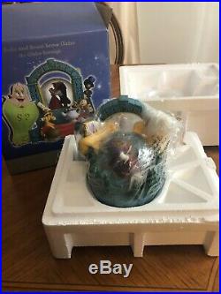 Disney store Beauty and the Beast musical snow globe, NEW IN BOX