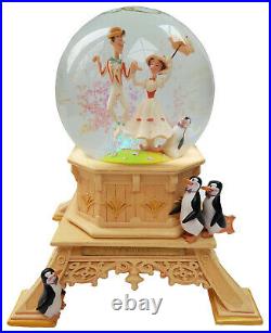 Disneyland Paris Disney Mary Poppins Bert Musical Snow Globe Its A Jolly Holiday