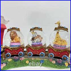 Dumbo Casey Junior Musical Snowglobe Globe Disney Store Exclusive Vintage with Box