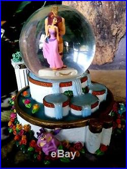 Hercules Musical Disney Water Snow Globe, Plays I Won't Say, New, Mint