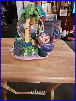 Lilo And Stitch Light Up Musical Snow Globe, It Plays Aloha OE