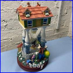 Music Box Large Snow Globe Mickey's House Disney Collection Golden Afternoon