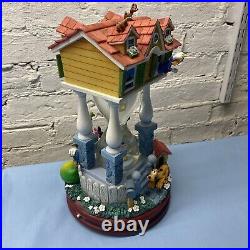 Music Box Large Snow Globe Mickey's House Disney Collection Golden Afternoon