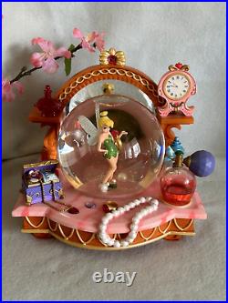 Musical Snow Globe Disney Tinkerbell with you can fly tune Works