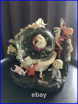 Nightmare Before Christmas Big Snow Globe Light Up With Music Box Tim Burton JP