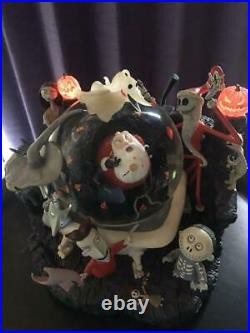 Nightmare Before Christmas Big Snow Globe Light Up With Music Box Tim Burton JP