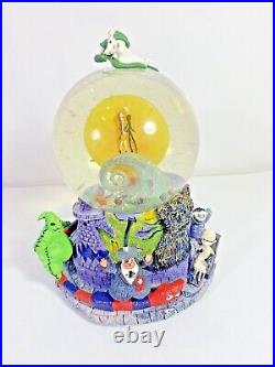 Nightmare Before Christmas Jack & Sally Musical Snow Globe Disney Store