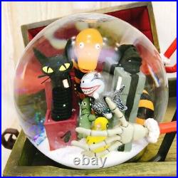 Nightmare Before Christmas Santa Jack Vampire Snow Globe Music Box Disney