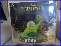 Pete's Dragon Disney Store Musical Snow Globe Unopened, Sealed, MIB, /w Sleeve
