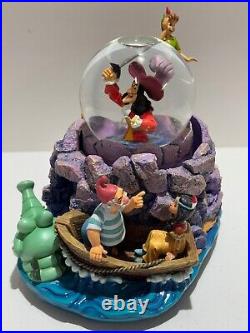 Peter Pan/Captain Hook Pirate Ship You Can Fly Pirate Ship Musical Snow-Globe