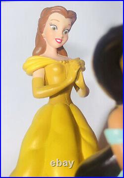 Princess Wishing Fountain Snow Globe Musical Disney Store Exclusive RARE HTF