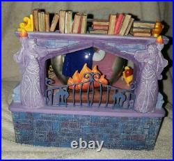 RARE 1991 Belle Reads a Tale as Old as Time Musical Snow Globe in Box