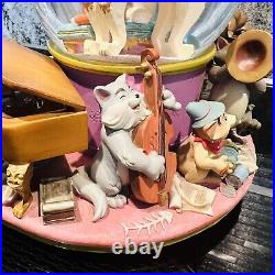 RARE Disney Aristocats Musical Snow Globe