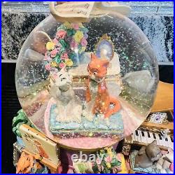 RARE Disney Aristocats Musical Snow Globe