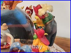 RARE Disney Dumbo Animated Musical Snow Globe Entry of the Gladiators