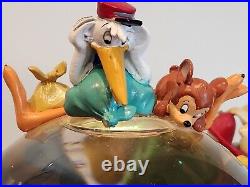 RARE Disney Dumbo Animated Musical Snow Globe Entry of the Gladiators