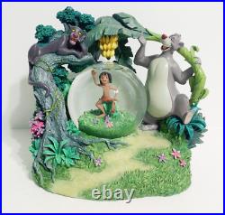 RARE Disney Jungle Book Mowgli Bare Musical Blower Snowglobe Globe Works