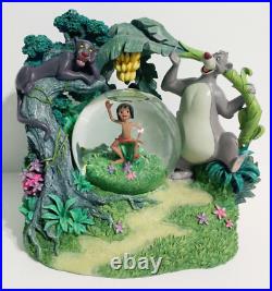 RARE Disney Jungle Book Mowgli Bare Musical Blower Snowglobe Globe Works
