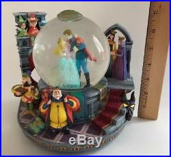 RARE Disney Sleeping Beauty Once Upon The Dream Musical Princess Snow Globe #336