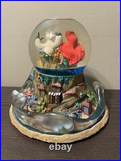 RARE- Disney The Little Mermaid Part Of Your World Light Up Musical Snow Globe