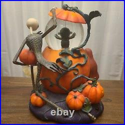 RARE Light-Up Nightmare Before Christmas Exclusive Edition Musical Snow Globe