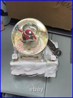 RARE Nightmare Before Christmas Limited Edition Musical Snow Globe WORKS DISNEY