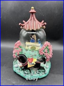 RARE Vintage Disney Mulan Snow Globe Music Box Discontinued