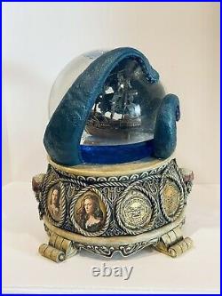 Rare Collectible Disney Pirates of the Caribbean Musical Water Globe 96340