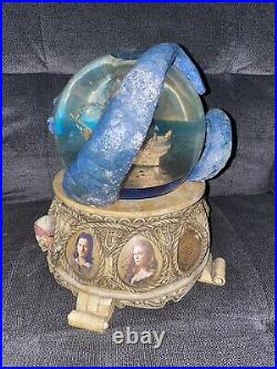 Rare Collectible Disney Pirates of the Caribbean Musical Water Globe LARGE