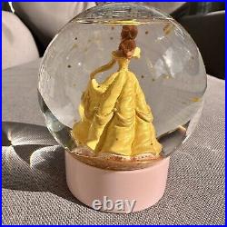 Rare Disney Seasons Princess Musical Snowglobe Cinderella, Ariel, Aurora, Belle